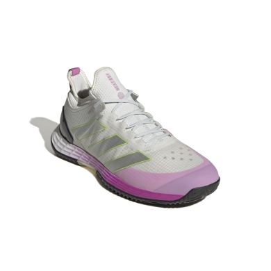 adidas Buty tenisowe Adizero Ubersonic 4 Allcourt biały/srebrny/fioletowy męskie